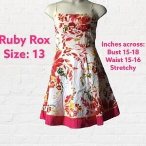 Floral jr 13 Dress